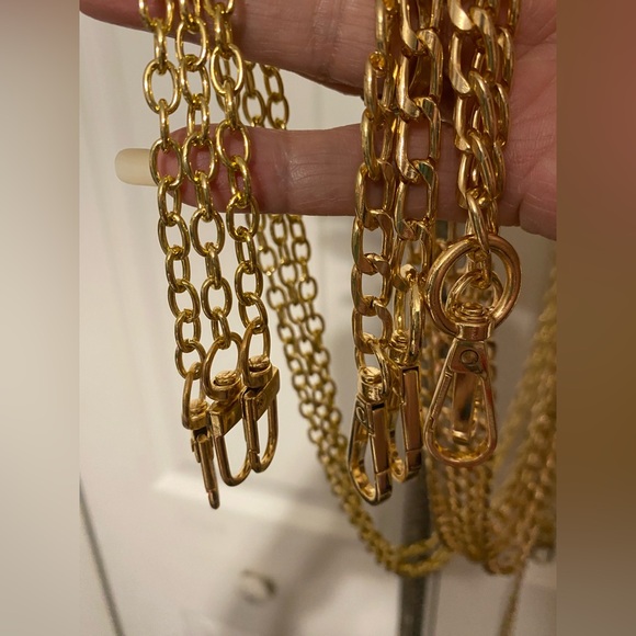 Gold Bag Chains New 47” - Picture 1 of 1